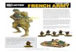 FRENCH ARMY · French Army and arguably the best tank available to any army during the early stages of the war - the Somua S35. These models are painted for the early war period,