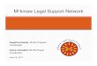 Mi’kmaw Legal Support Network - IIRP Graduate School · 2020. 6. 8. · Mi'kmaw Venture Program Three year pilot initiative; Pictou Landing, Indianbrook, Membertou and Eskasoni