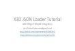 X3D JSON Loader TutorialX3D JSON Loader Tutorial Author John Carlson Created Date 6/5/2017 9:07:36 PM 