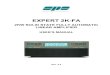EXPERT 2K-FA...User manual EXPERT 2K-FA Pag. 4 of 4 Issue 2 May 2011 Congratulations for choosing the SPE EXPERT 2K-FA solid state linear amplifier: It is small and powerful, it covers