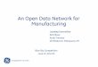 An Open Data Network for Manufacturing - SME...CVD coated insert, feed –0.1 mm/rev, depth –0.5 mm 90 mm cut length –need to calculate cut time Page 1 - 1 Page 1 - 5 • Rest