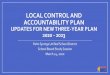 LOCAL CONTROL AND ACCOUNTABILITY PLAN€¦ · inconsecuente. 8. Overview: Approved Template 9. Vista General: Modelos Aprobados 10 “Accessibility” of Language LCAP Prompts vs