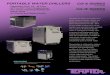 Portable Water Chillers - Thermal Transfer Systems · 2019. 10. 3. · Portable Water Chillers. CG-A SERIES. Air-Cooled. CG-W SERIES. Water-Cooled. APPLICATIONS. Temptek Portable