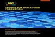 SAVINGS FOR SNACK FOOD PRODUCTION · 2020. 12. 18. · A world leading snack food manufacturer needed a special temperature control solution to deliver better system efficiency while