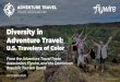 Adventure Travel: U.S. Travelers of Color Diversity in From the ......Adventure travelers of color are taking 2.5 trips per year on average, 2 of which are international. Outbound