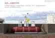 Fiberglass storage tanks for pipelines and wellheads · 2019. 1. 18. · • UL 1316 and ULC S615 • Factory-assembled and tested Low maintenance • Higher return on investment