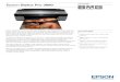 EpsonStylusPro3880The Epson Stylus Pro 3880 is also ideal for remote proofing. Prints are so consistent that you can sign-off proofs quickly, certain that what you see is what you