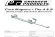 Case Magnum - Tier 4 & B...Case Magnum Standard Front Axle: 235, 250, 260, 280, 290, 310, 315, 340: Case Magnum - Tier 4 & B: Undercarriage Installation Instructions: 2: 1. Remove