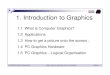 1. Introduction to Graphics · 2008. 7. 23. · using animatronics ... Microsoft PowerPoint - 372Chapter1Introduction.ppt Author: Burkhard Created Date: 7/23/2008 2:37:29 PM 