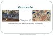 Concrete - MERT YÜCEL YARDIMCI...Factors Affecting the Strength of Concrete - W/C ratio, -Degree of compaction, - Quality of mixing water, - Properties of cement, - Properties of