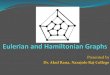 Eulerian and Hamiltonian Graphs · 2020. 4. 19. · Hamiltonian Graphs: A cycle passing through all the vertices of a graph is called a Hamiltonian cycle. A graph containing a Hamiltonian