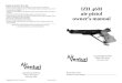 owner’s manual - Pyramyd Air · 2019. 9. 19. · The IZH 46M is a .177-caliber, single-stroke pneumatic air pistol. Compressed air is forced into a chamber through the full movement