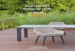 Gartenzeit temps de jardin 2018 - Möbel in Perfektion · 2019. 1. 28. · plateaux de table résistent bien aux les différen-tes formes d‘usure. ils sont composés d‘environ