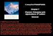 ConcepTest PowerPoints Chapter 7 Physics: Principles with … · 2016. 2. 16. · Since the rain falls in vertically, it adds no momentum to the box, thus the box’s momentum is