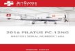 2016 PILATUS PC 12NG - JetSwiss Aviation...2016 pilatus pc-12ng n481eb ǀ serial number 1606 speifiations and/or desriptions are provided as introdu tory information only and do not