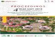 PROCEEDINGS 4 IC · 2020. 7. 13. · 4 ICth AF UMY 2018 International Conference on Accounting and Finance “Revisiting Accountant's Role in the Disruption Era of Information Technology