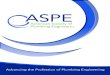 Connect with ASPE!€¦ · ASPE is recognized as an approved provider and sponsor of CEUs and PDHs throughout all 50 states for registrations and licensing requirements. ASPE CEU