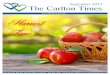Love Honor Provide Harvest Time - Carlton Senior Livingcarltonseniorliving.com/wp-content/uploads/2017/03/PH-4.pdf · 2020. 9. 16. · September 2017 The Carlton Times Harvest Time