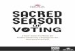 A Voter Action Toolkit by the Faithful Democracy Campaign ...€¦ · Weekly reflections grounded in the religious holy days are combined with messaging around key election ... remember