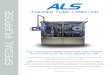 T-SERIES TUBE LABELLER SPECIAL PURPOSE · 2020. 7. 22. · SPECIAL PURPOSE The most technically advanced tube labeller we’ve ever built and the easiest to use First introduced in