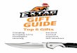 Top 6 Gifts - Extac Gift Guide 2.pdf4 | Everyday Carry Top 6 Gifts - Under $25 Extac Alpha Tactical Pen Black $24.99 $39.99 Cold Steel Pocket Shark Black Permanent Marker $11.99 $14.99