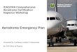 Aerodrome Emergency Plan · 2016. 6. 7. · Aerodrome Emergency Plan Federal Aviation ICAO/FAA Comprehensive Administration Aerodrome Certification Inspector Workshop . Federal Aviation