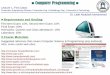 Computer Programming - University of Technology, IraqComputer Programming Lecture 1, First Class Production Engineering Division, Production Eng. & Metallurgy Dep., University of Technology