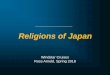 Religions of Japan · Today’s World Religions by Date of Founding Pop. (000s) % of World Founded (c.) Where Hinduism 1,100,000 12.65% 4000-2500BC Indus Valley Judaism 14,000 0.20%