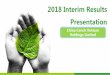 2018 Interim Results Presentation · 2020. 2. 17. · 16.84% 5.23% ch asaki ng i t Joint venture with Kawasaki Japan, engaged in the integration of energy-saving and environmental
