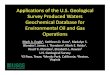 Applications of the U.S. Geological Survey Produced Waters ......Applications of the U.S. Geological Survey Produced Waters Geochemical Database for Environmental Oil and Gas Operations