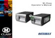 M-Class Operator’s Manual...M-Class 1 1.0 Introduction Congratulations on your purchase of an M-Class printer. The M-Class family, hereafter referred to as ‘the printer’, blends