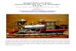 Scratch Built: Live Steam Central Pacific Eng. #3 - C.P ... · small that a live steam version doesn't make sense. Aster built a standard gauge American in 1:28 and Aristo-Craft does