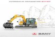 Hydraulic Excavator Sy75c SY75.pdfHydraulic Excavator Sy215c SErvicE p. 10 | 11 your valuE iS our commitmEnt. SANY offers customized services and products to fulfill highest demands