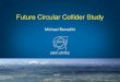 Future Circular Collider Study · 2018. 11. 19. · Future Circular Collider Study - SCOPE CDR and cost review for the next ESU (2018) Forming an international collaboration to study: