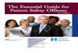 PSOH12 ptr The Essential Guide for Patient Safety Officers · system, and, indeed, the entire economy. For example, providers can receive incentives from government programs such