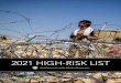 2021 High-Risk List · 2021. 3. 3. · Reconstruction (SIGAR) is publishing the 2021 High-Risk List to alert Members of the 117th Congress and the Secretaries of State and Defense
