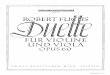 12 Duets for Violin and Viola [Op.60] - Sheet music · Title: 12 Duets for Violin and Viola [Op.60] Author: Fuchs, Robert - Publisher: Vienna: Adolf Robitschek, 1898, Edition No.56