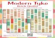 Modern Tyke - Psrquilt pro · 2016. 12. 22. · Modern Tyke Brick Quilts Finished size of each quilt: 401/2" x 501/2" A Free Project Sheet from 49 West 37th Street, New York, NY 10018
