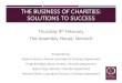 THE BUSINESS OF CHARITIES: SOLUTIONS TO SUCCESS...tenant’s fixture); or a chattel which is personal property. A fixture is something which was a chattel but which has become real