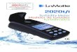 LaMotte 2020t/i Turbidity Meter Manual - Geotech …turbidity monitoring programs as speciﬁ ed by the USEPA method 180.1. ISO COMPLIANCE This 2020i meter meets or exceeds ISO design