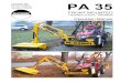 PA35 - Operator Manual June 2008 · PA 35 FRONT MOUNTED HEDGECUTTER / TRIMMER Operation Manual Publication 493 November 2005 Part No. 41570.93 Revision: 13.06.08
