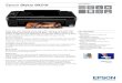 EpsonStylusSX218EpsonStylusSX218 DATASHEET Enjoy the user-friendly, all-in-one with memory card slots that make photo viewing and printing easy. The 3.8cm colour LCD viewer is ideal
