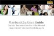 Maybank2u User Guide...tax payment Pay your income tax to ManaJe non-Maybank credit cards Add or remove other credit cards to gay your bills with Hom 7 Decenber 2011 14:45:09 Accounts
