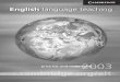 English language teaching - Cambridge University Pressassets.cambridge.org/052197/9013/full_version/0521979013... · 2004. 10. 11. · Cambridge English for Schools Starter 56795
