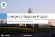 Emergency Response Program · 2017. 9. 26. · CAA 112(r) Emergency Response 7. Emergency Response Program NOTneeded if • Facility coordinates with local response agencies • For