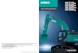 High & Wide Speciﬁcations - Kobelco...Bucket capacity ISO heaped m3Direct injection,water-cooled,4-cycle, 4-cylinder 0.8 1.0 MODEL (High & Wide Specs) SK210LC SK260LC Arm length