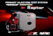 Raptor - Transcat...4 The Raptor System: Applications APPLICATIONS The combination of mobility, adaptability, automatic output regulation, high-tech, ease of use and versatility makes