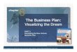 The Business Plan - Mt. San Antonio CollegeThe Business Plan: Visualizing the Dream PART 3 Developing the New Venture Business Plan 6–3 An Overview of the Business Plan A “working”
