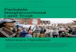 Members Handbook - PNLT€¦ · On Gentrification Lecture # 1, What is Gentrification? Governance Committee members count votes at 2017 AGM. 6 Acquisitions Committee Community-Based