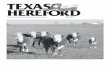 The Official Publication of the Texas Hereford Association May … · 2019. 9. 18. · National Cattlemen’s Beef Association American Hereford Association Texas & Southwestern Cattle